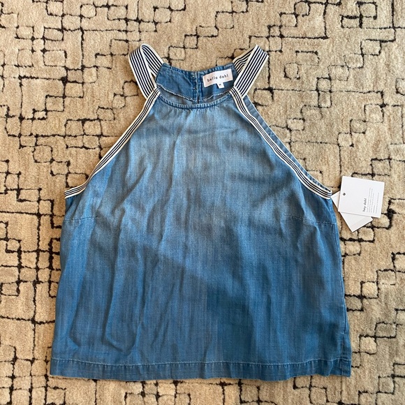 RARE - Stripe Trim Top in Silverlake Wash - Picture 8 of 9